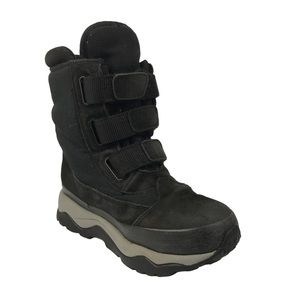 L.L. Bean Boots Primaloft Black Snow Athletic Hiking Size Kids 2